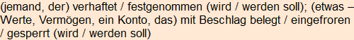 Moment bitte, deutsche Bedeutung nur für angemeldete Benutzer verzögerungsfrei.