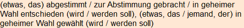 Moment bitte, deutsche Bedeutung nur für angemeldete Benutzer verzögerungsfrei.