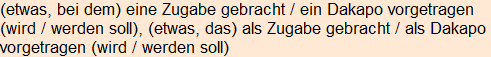 Moment bitte, deutsche Bedeutung nur für angemeldete Benutzer verzögerungsfrei.