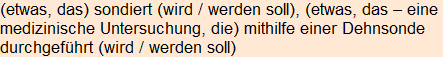 Moment bitte, deutsche Bedeutung nur für angemeldete Benutzer verzögerungsfrei.