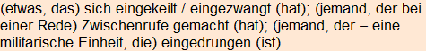 Moment bitte, deutsche Bedeutung nur für angemeldete Benutzer verzögerungsfrei.