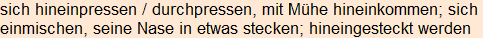 Moment bitte, deutsche Bedeutung nur für angemeldete Benutzer verzögerungsfrei.