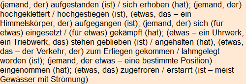 Moment bitte, deutsche Bedeutung nur für angemeldete Benutzer verzögerungsfrei.