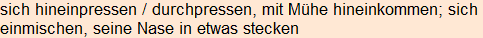 Moment bitte, deutsche Bedeutung nur für angemeldete Benutzer verzögerungsfrei.