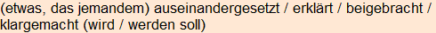 Moment bitte, deutsche Bedeutung nur für angemeldete Benutzer verzögerungsfrei.