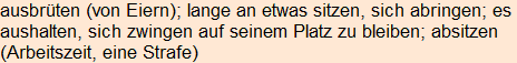 Moment bitte, deutsche Bedeutung nur für angemeldete Benutzer verzögerungsfrei.