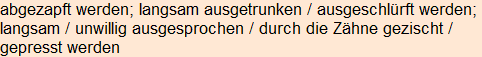 Moment bitte, deutsche Bedeutung nur für angemeldete Benutzer verzögerungsfrei.