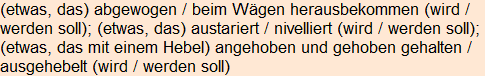 Moment bitte, deutsche Bedeutung nur für angemeldete Benutzer verzögerungsfrei.