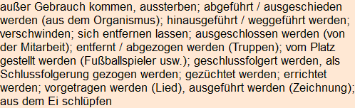 Moment bitte, deutsche Bedeutung nur für angemeldete Benutzer verzögerungsfrei.