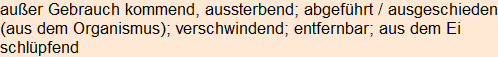 Moment bitte, deutsche Bedeutung nur für angemeldete Benutzer verzögerungsfrei.