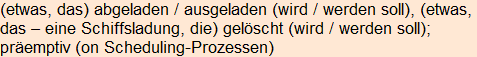 Moment bitte, deutsche Bedeutung nur für angemeldete Benutzer verzögerungsfrei.