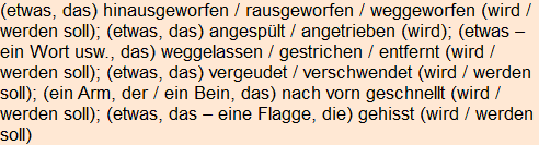 Moment bitte, deutsche Bedeutung nur für angemeldete Benutzer verzögerungsfrei.