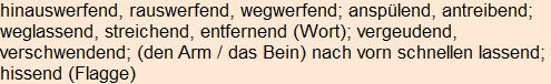 Moment bitte, deutsche Bedeutung nur für angemeldete Benutzer verzögerungsfrei.