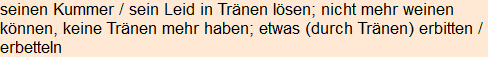 Moment bitte, deutsche Bedeutung nur für angemeldete Benutzer verzögerungsfrei.