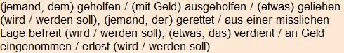 Moment bitte, deutsche Bedeutung nur für angemeldete Benutzer verzögerungsfrei.