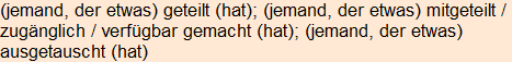 Moment bitte, deutsche Bedeutung nur für angemeldete Benutzer verzögerungsfrei.