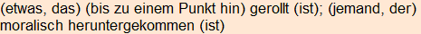 Moment bitte, deutsche Bedeutung nur für angemeldete Benutzer verzögerungsfrei.