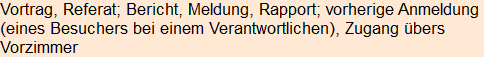 Moment bitte, deutsche Bedeutung nur für angemeldete Benutzer verzögerungsfrei.