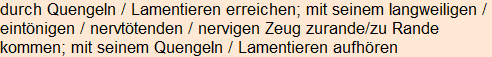 Moment bitte, deutsche Bedeutung nur für angemeldete Benutzer verzögerungsfrei.