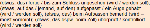 Moment bitte, deutsche Bedeutung nur für angemeldete Benutzer verzögerungsfrei.