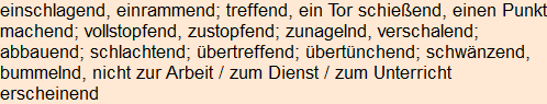 Moment bitte, deutsche Bedeutung nur für angemeldete Benutzer verzögerungsfrei.