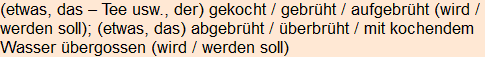 Moment bitte, deutsche Bedeutung nur für angemeldete Benutzer verzögerungsfrei.