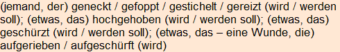 Moment bitte, deutsche Bedeutung nur für angemeldete Benutzer verzögerungsfrei.