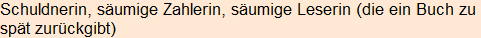 Moment bitte, deutsche Bedeutung nur für angemeldete Benutzer verzögerungsfrei.