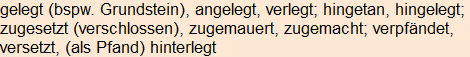 Moment bitte, deutsche Bedeutung nur für angemeldete Benutzer verzögerungsfrei.