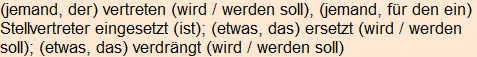 Moment bitte, deutsche Bedeutung nur für angemeldete Benutzer verzögerungsfrei.