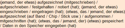 Moment bitte, deutsche Bedeutung nur für angemeldete Benutzer verzögerungsfrei.