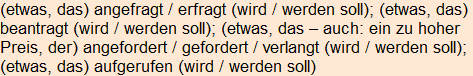 Moment bitte, deutsche Bedeutung nur für angemeldete Benutzer verzögerungsfrei.