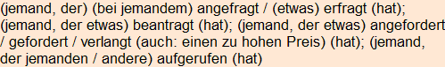 Moment bitte, deutsche Bedeutung nur für angemeldete Benutzer verzögerungsfrei.