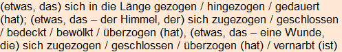 Moment bitte, deutsche Bedeutung nur für angemeldete Benutzer verzögerungsfrei.