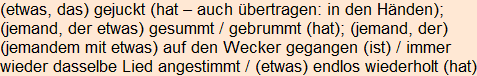 Moment bitte, deutsche Bedeutung nur für angemeldete Benutzer verzögerungsfrei.