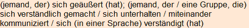 Moment bitte, deutsche Bedeutung nur für angemeldete Benutzer verzögerungsfrei.