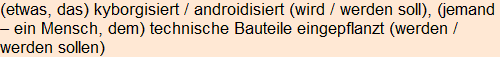 Moment bitte, deutsche Bedeutung nur für angemeldete Benutzer verzögerungsfrei.