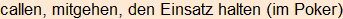 Moment bitte, deutsche Bedeutung nur für angemeldete Benutzer verzögerungsfrei.