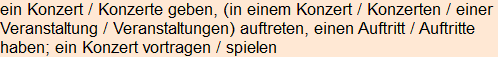 Moment bitte, deutsche Bedeutung nur für angemeldete Benutzer verzögerungsfrei.