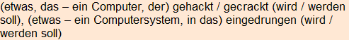 Moment bitte, deutsche Bedeutung nur für angemeldete Benutzer verzögerungsfrei.