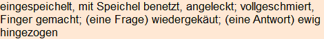 Moment bitte, deutsche Bedeutung nur für angemeldete Benutzer verzögerungsfrei.