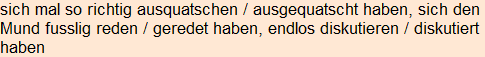 Moment bitte, deutsche Bedeutung nur für angemeldete Benutzer verzögerungsfrei.