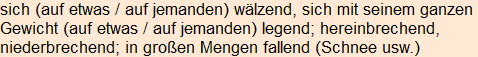 Moment bitte, deutsche Bedeutung nur für angemeldete Benutzer verzögerungsfrei.