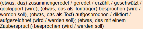 Moment bitte, deutsche Bedeutung nur für angemeldete Benutzer verzögerungsfrei.