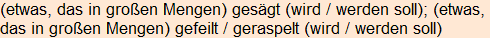 Moment bitte, deutsche Bedeutung nur für angemeldete Benutzer verzögerungsfrei.