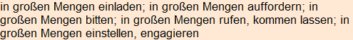 Moment bitte, deutsche Bedeutung nur für angemeldete Benutzer verzögerungsfrei.