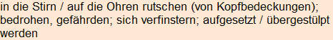 Moment bitte, deutsche Bedeutung nur für angemeldete Benutzer verzögerungsfrei.