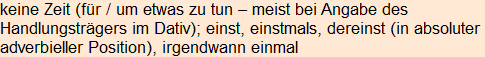 Moment bitte, deutsche Bedeutung nur für angemeldete Benutzer verzögerungsfrei.