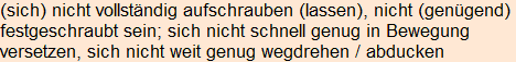 Moment bitte, deutsche Bedeutung nur für angemeldete Benutzer verzögerungsfrei.