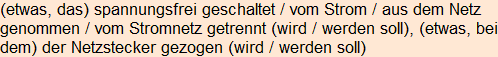 Moment bitte, deutsche Bedeutung nur für angemeldete Benutzer verzögerungsfrei.